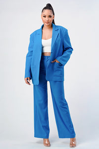 Casual Loose Fit Blazer and Pants - REVE DORES