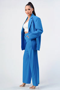 Casual Loose Fit Blazer and Pants - REVE DORES