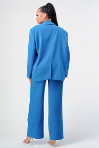 Casual Loose Fit Blazer and Pants - REVE DORES