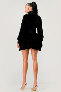 Merry Go Around Ruffle long sleeve dress by Rêve Dorés