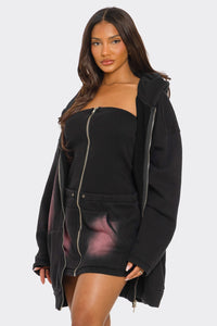 Oversized Ombre Hoodie Set - REVE DORES