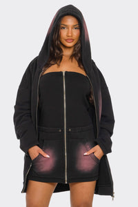 Oversized Ombre Hoodie Set - REVE DORES