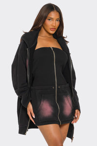 Oversized Ombre Hoodie Set - REVE DORES