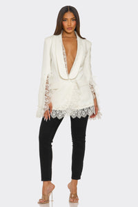 Graceful Lace Blazer/ RESTOCK 04.25.25 - REVE DORES
