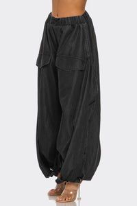 Cocoon Cargo Denim Pants